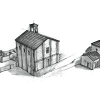 Fig. 4. Ravenna, architectonic complex of S. Croce. Drawing of the current status of the site (from David 2013, 6).