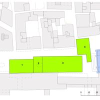 Fig. 2. GPR grids location