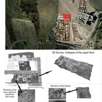 Fig. 2. Reccopolis. South palatine complex. 3D Model.
