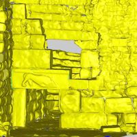 Fig. 6. 3D modeling of the Lion's Gate (by M. Benfatti)