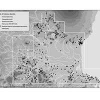 Fig. 4. Sicily, Plain of Catania: topographical units and archaeological sites within the research area limits.