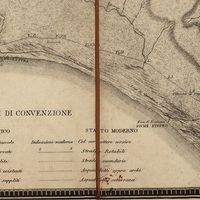 Fig. 8. Excerpt from L. Canina map, 1843 (Archivio Storico Capitolino, Tomassetti fund, n. 198). Courtesy of Sovrintendenza - Archivio di Stato Capitolino (sign: TOM 198)