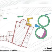 Fig. 11 Interpretative plan of the surveys in the parking area.