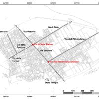 Fig. 1. Pompeii’s plan with the urban references mentioned in the text (adapted from Morichi et al. 2018 by Michele Silani).