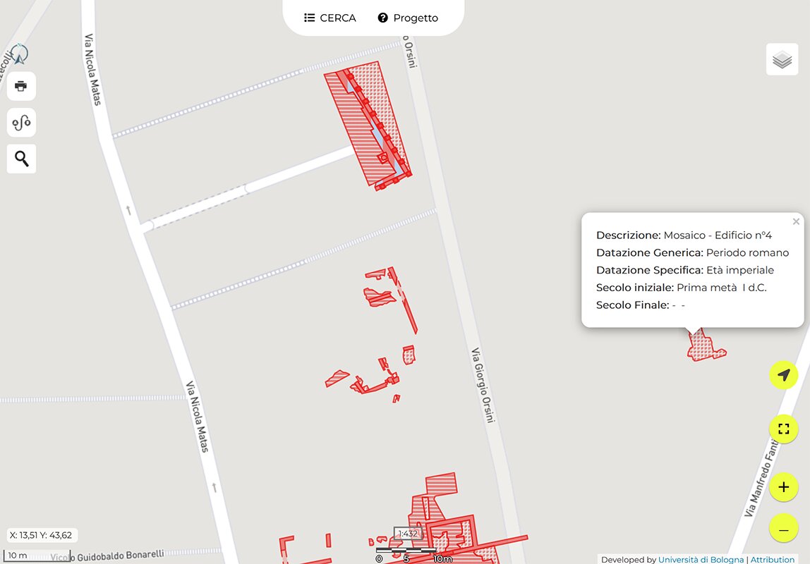 Figure 4 - Map texture – Leaflet JS Tourist map