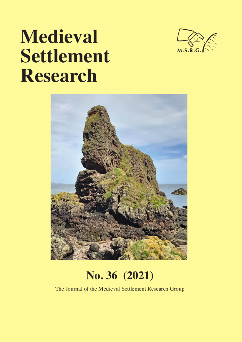 Medieval Settlement Research Volume 36 front cover