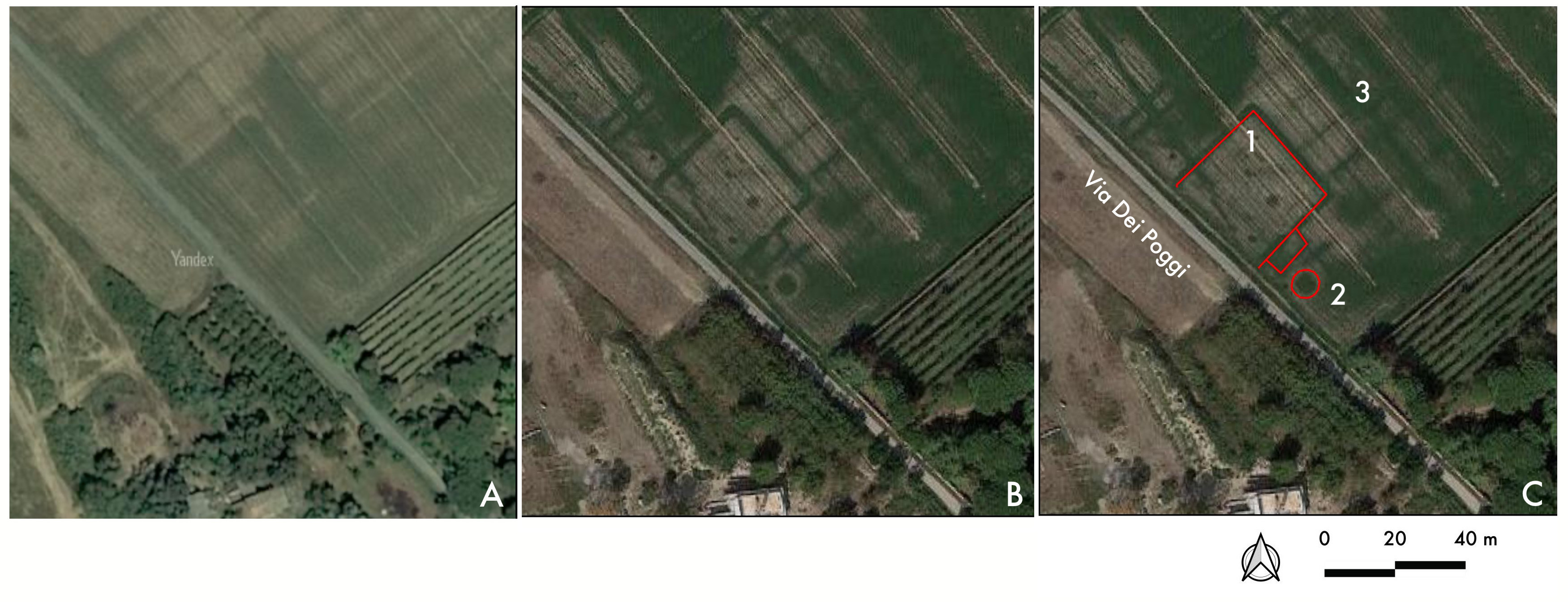 Traces around a capital: the hinterland of Ravenna through remote sensing