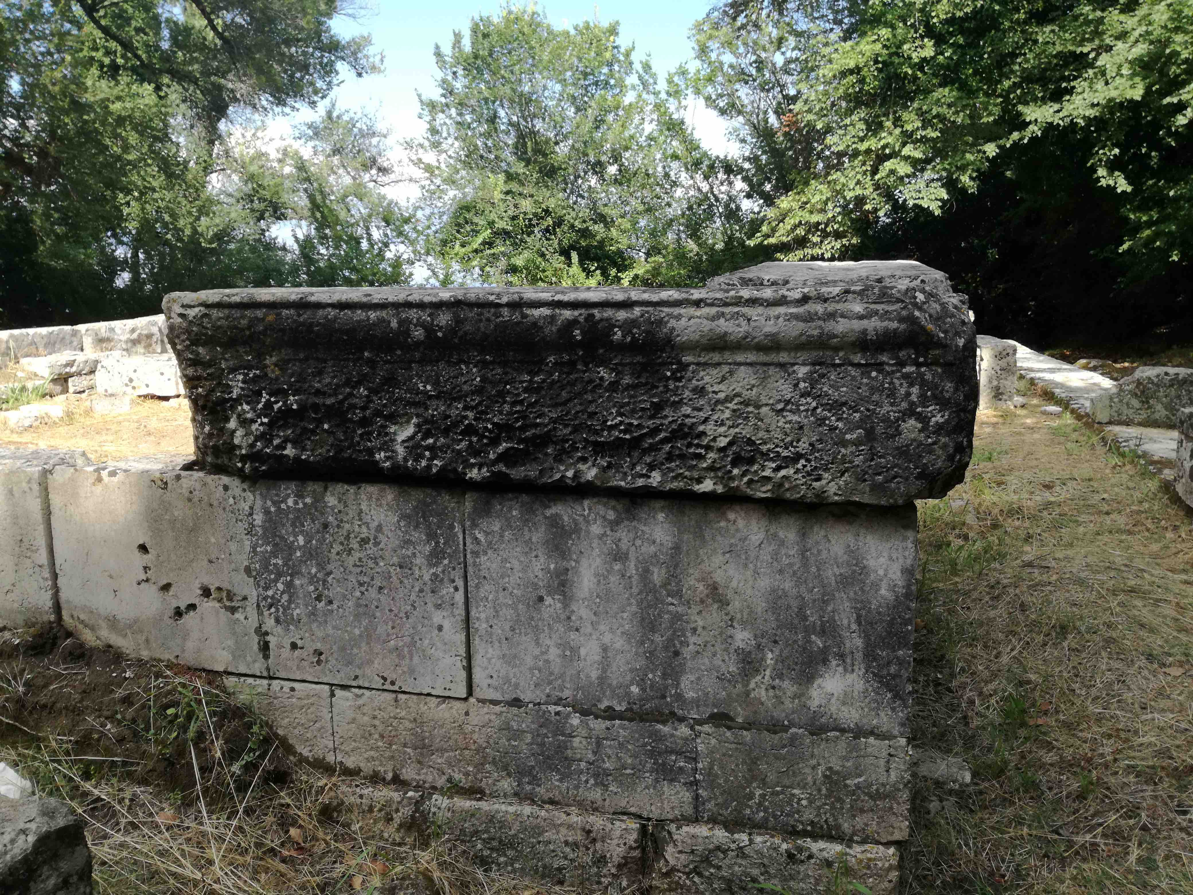 Butrint during the Archaic age 